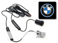 Проекция на двери с эмблемой BMW
